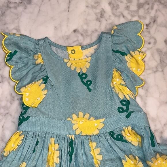 NWT STELLA McCARTNEY FLOWER DRESS & BLOOMER SET - Picture 4 of 7